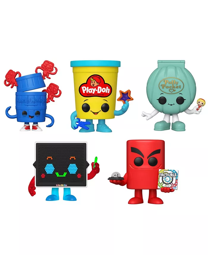 Little Earth Funko Plaster of Paris Games Bundle Collectors Set，5 Pieces - Mycitystee