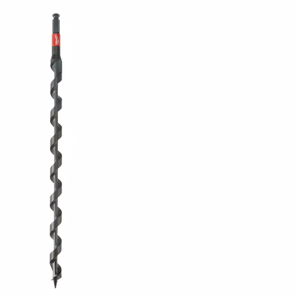 Milwaukee 1 in. x 18 in. Shockwave Linemanand#8217;s Impact Auger Bit and#8211; XDC Depot - Mycitystee
