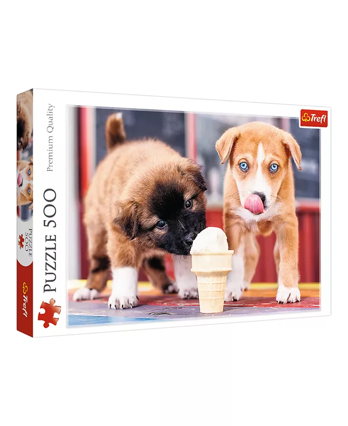 Trefl Red 500 Piece Puzzle- Ice Cream Time - Mycitystee