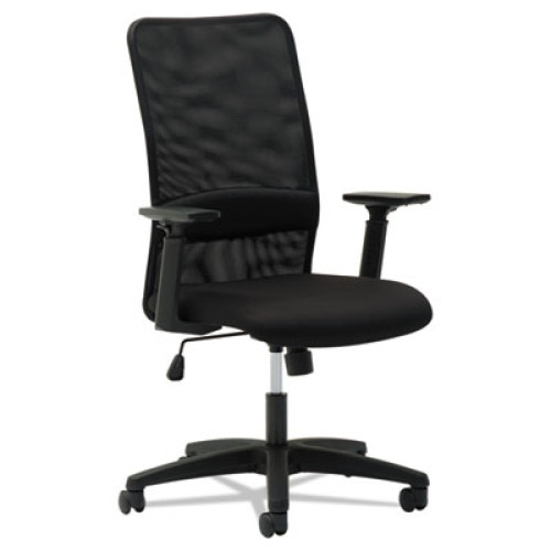 OIF Mesh High-Back Chair， Supports Up to 225 lb， 16