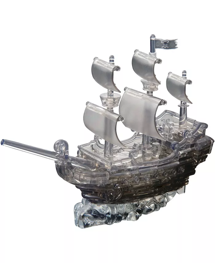 BePuzzled 3D Crystal Puzzle -Pirate Ship - Mycitystee