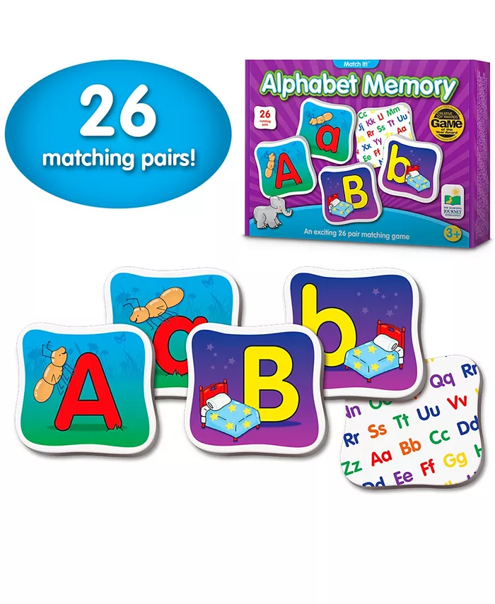 The Learning Journey Match It Memory- Alphabet - Mycitystee
