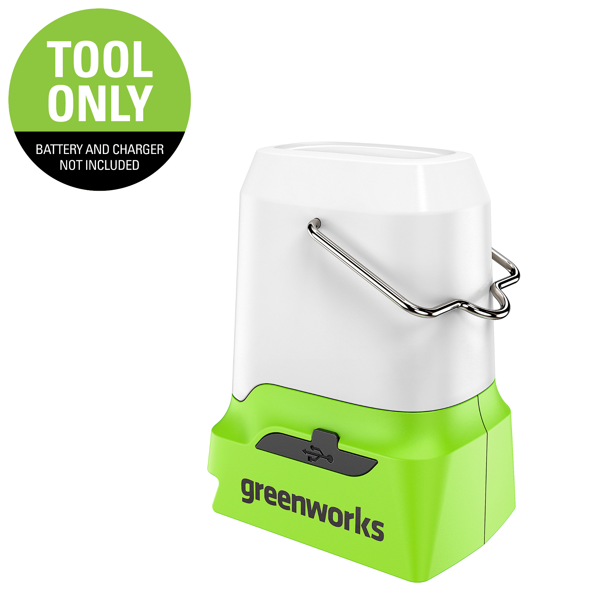 24V Cordless 500 Lumen Lantern (Tool Only) | Greenworks - Mycitystee
