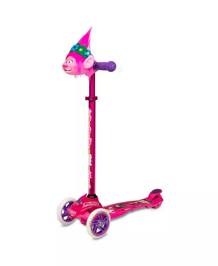 Crazy Skates Trolls Kick Scooter For Kids By - Featuring Poppy Or Barb From The Trolls World Tour Movie (Size: One Size) - Mycitystee