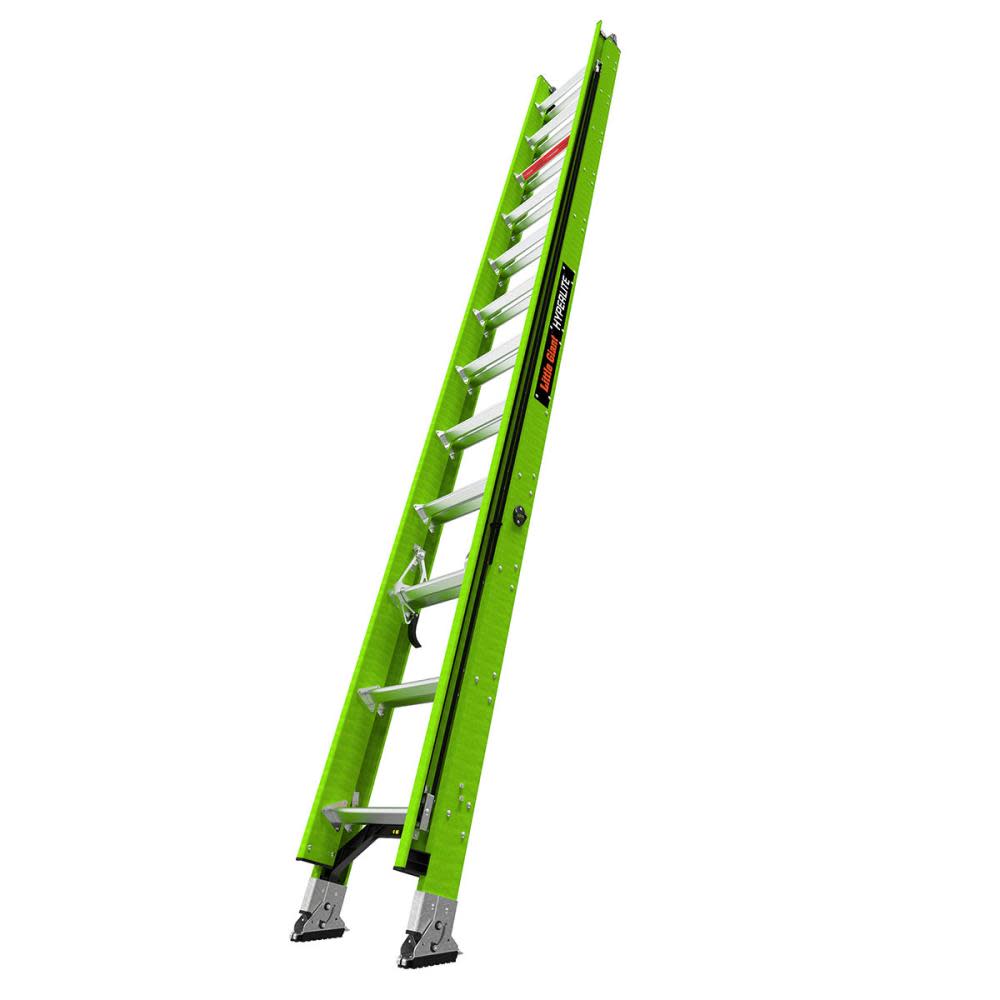 HyperLite 24 ft Type IAA Fiberglass Extension Ladder - Mycitystee
