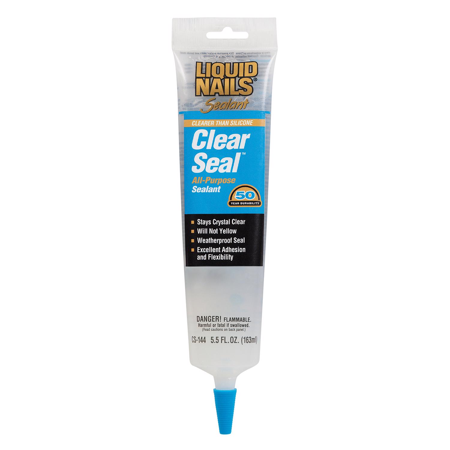 Liquid Nails Low Strength Rubber Sealant 5.5 oz - Mycitystee