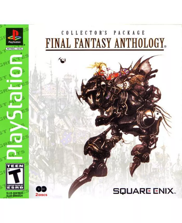 Square Enix Final Fantasy Anthology - PlayStation - Mycitystee