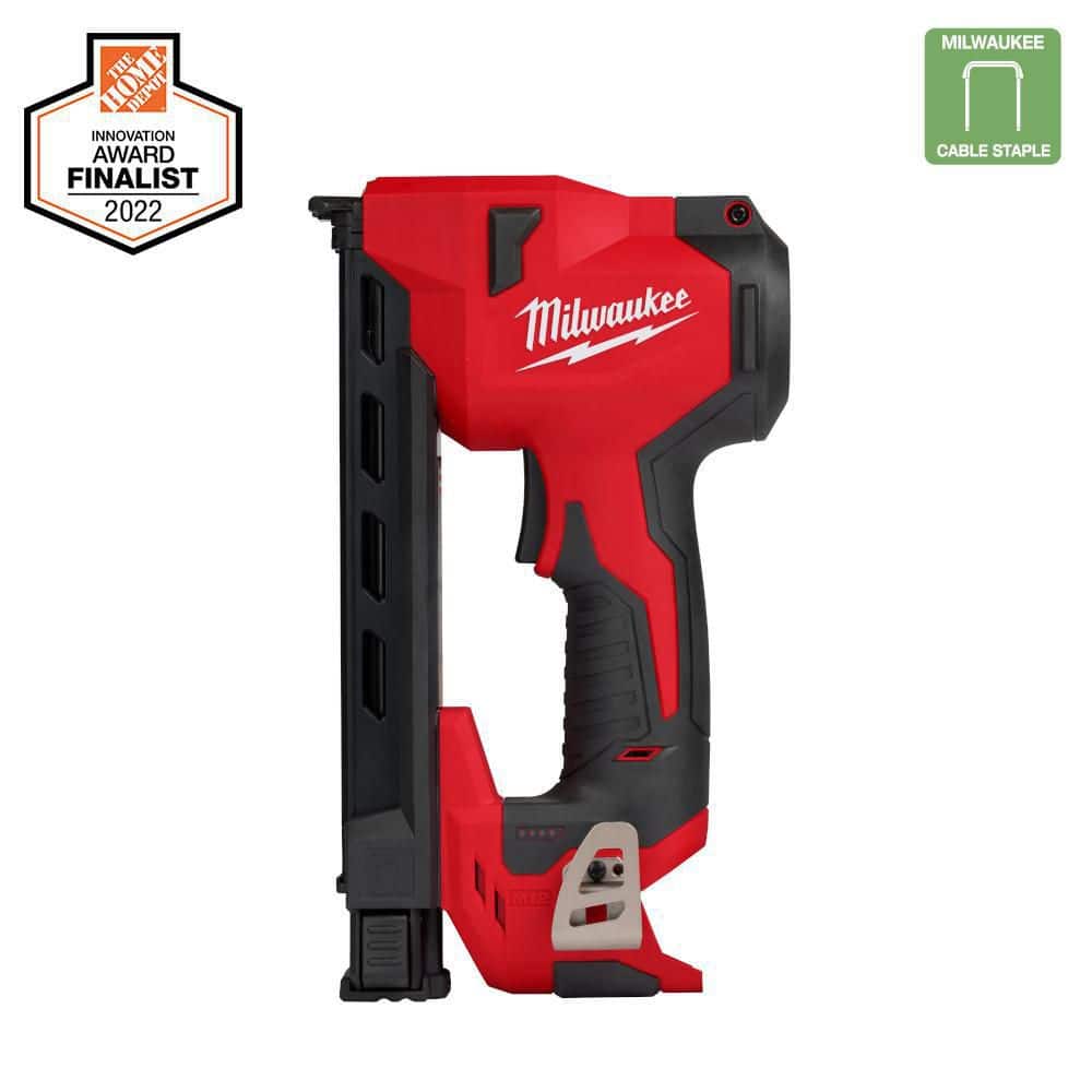 Milwaukee M12 12-Volt Lithium-Ion Cordless Cable Stapler (Tool-Only) 2448-20 - Mycitystee
