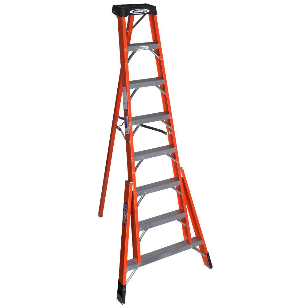 8 Ft. Type IA Fiberglass Tripod Ladder - Mycitystee