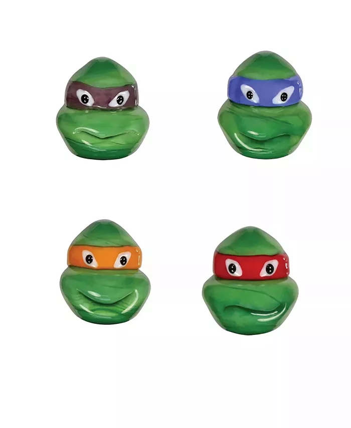 Brainstorm Toys Limited Teenage Mutant Ninja Turtles World Miniature Glass Figurines Set， 4 Piece - Mycitystee