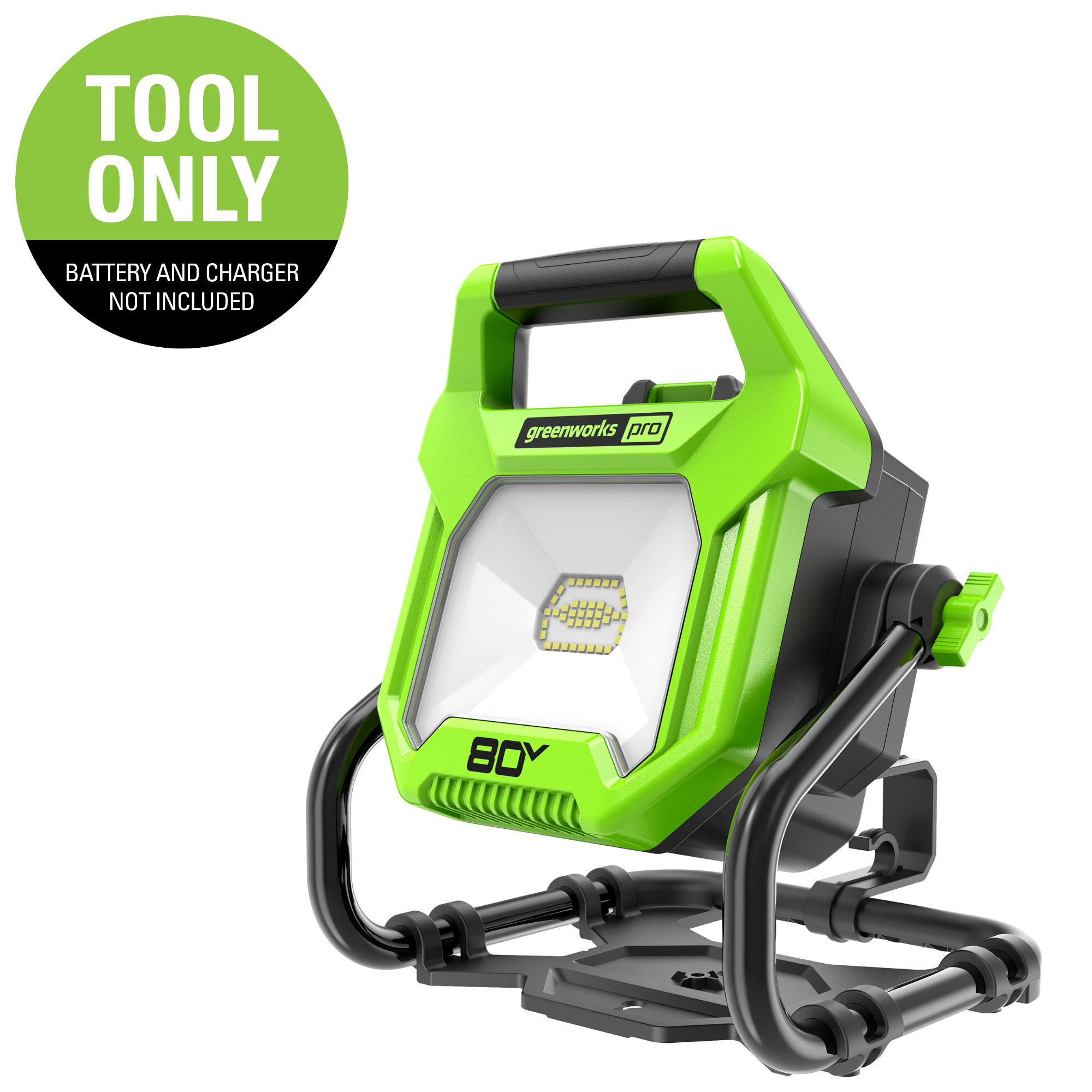 80V AC/DC 2，000 Lumen LED Work Light (Tool Only) - Mycitystee