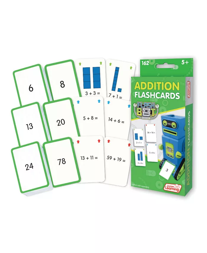 Junior Learning Addition Flashcards - Mycitystee