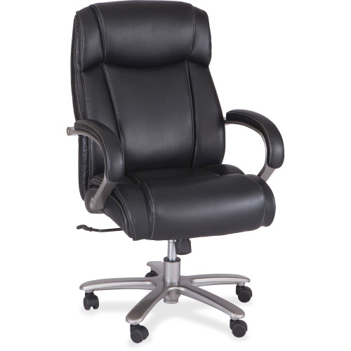 Safco Big and Tall Leather High-Back Task Chair (3502BL) - Mycitystee
