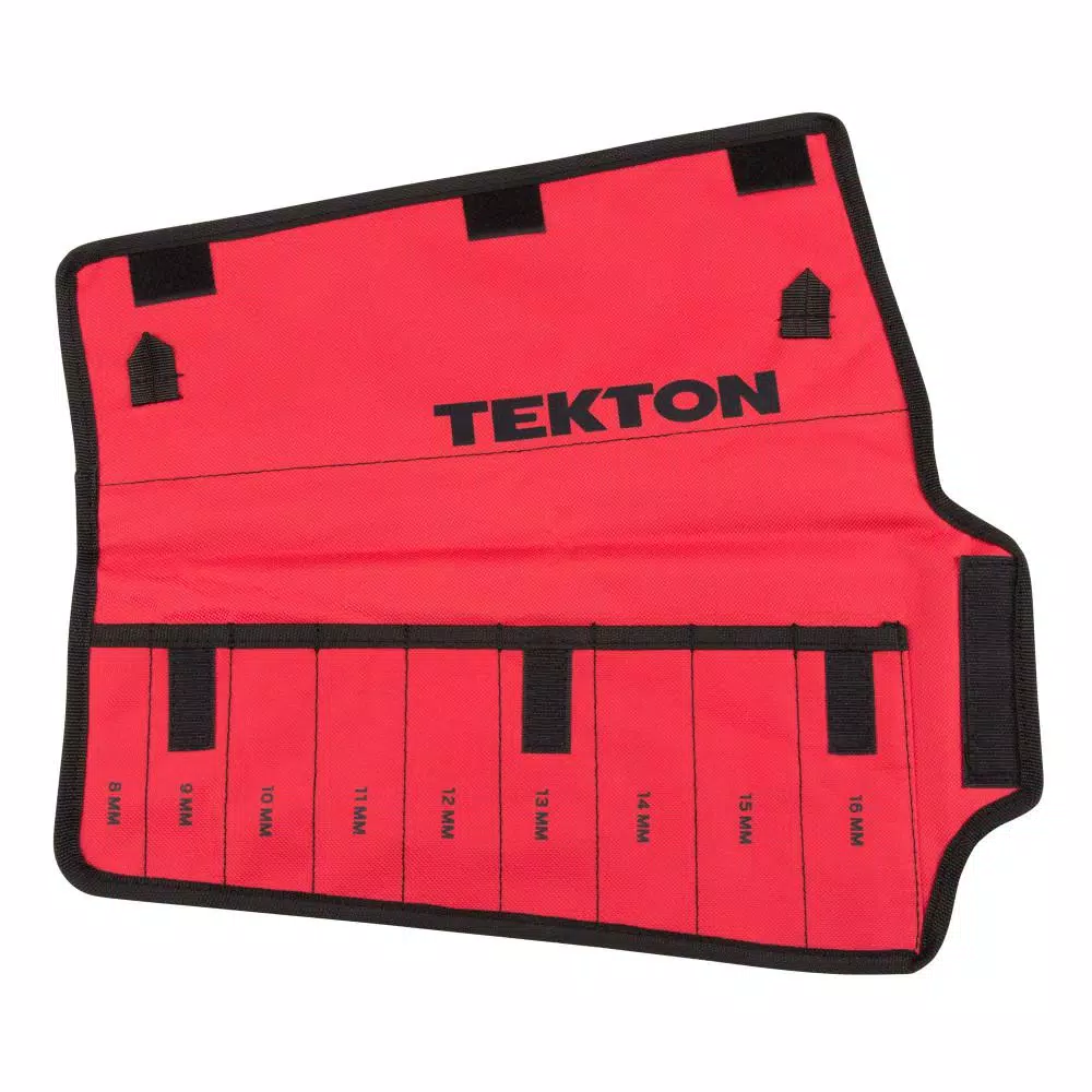 TEKTON 8 mm to 16 mm Combination Wrench Pouch (9-Tool) and#8211; XDC Depot - Mycitystee