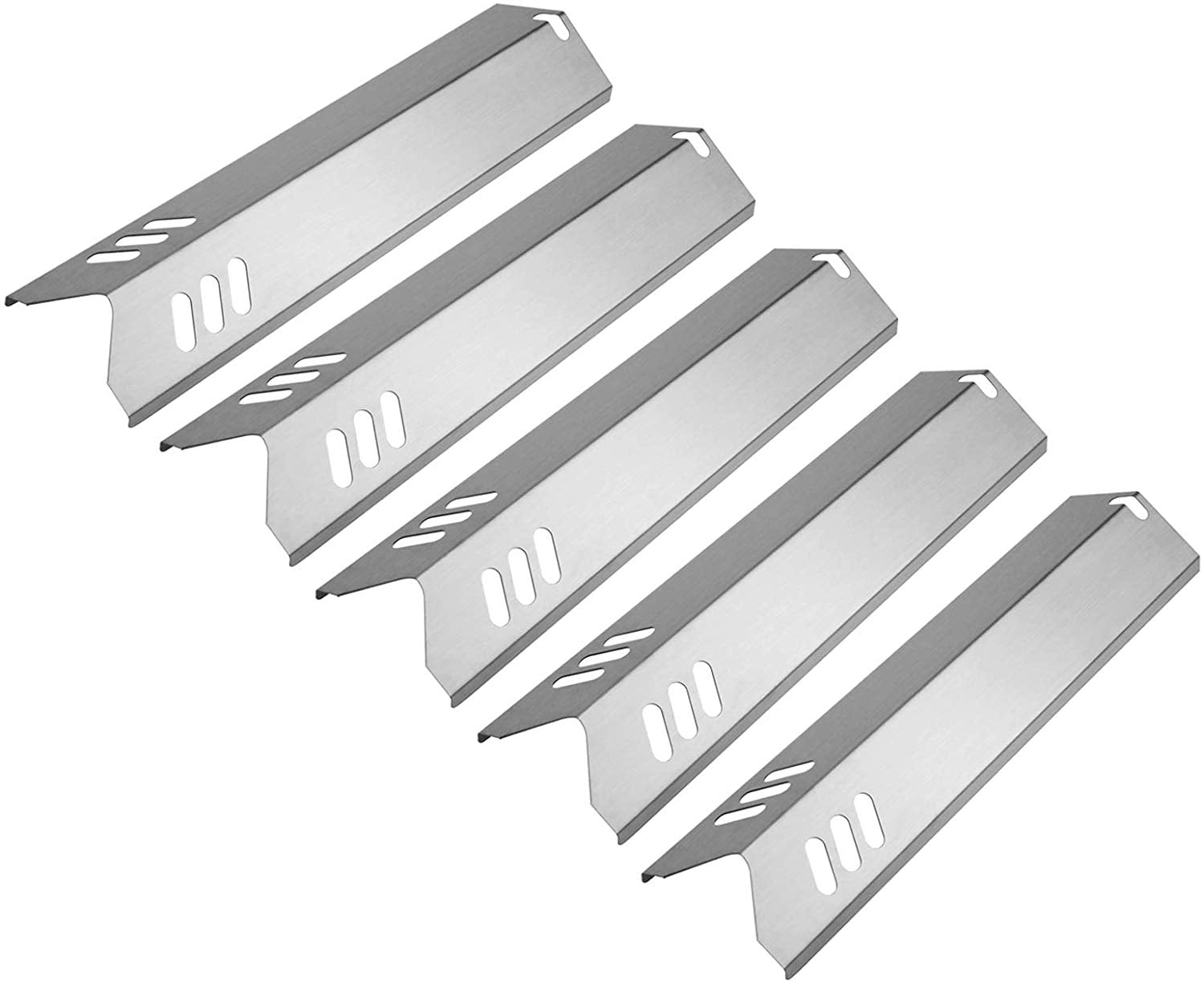 Heat Plates Kit for Uniflame GBC1059WB, GBC1059WB-C, GBC1059WE-C, GBC1069WB-C, GBC1143W-C, GBC1343WP-U, GBC1255W 5 Burner Gas Grills - Mycitystee