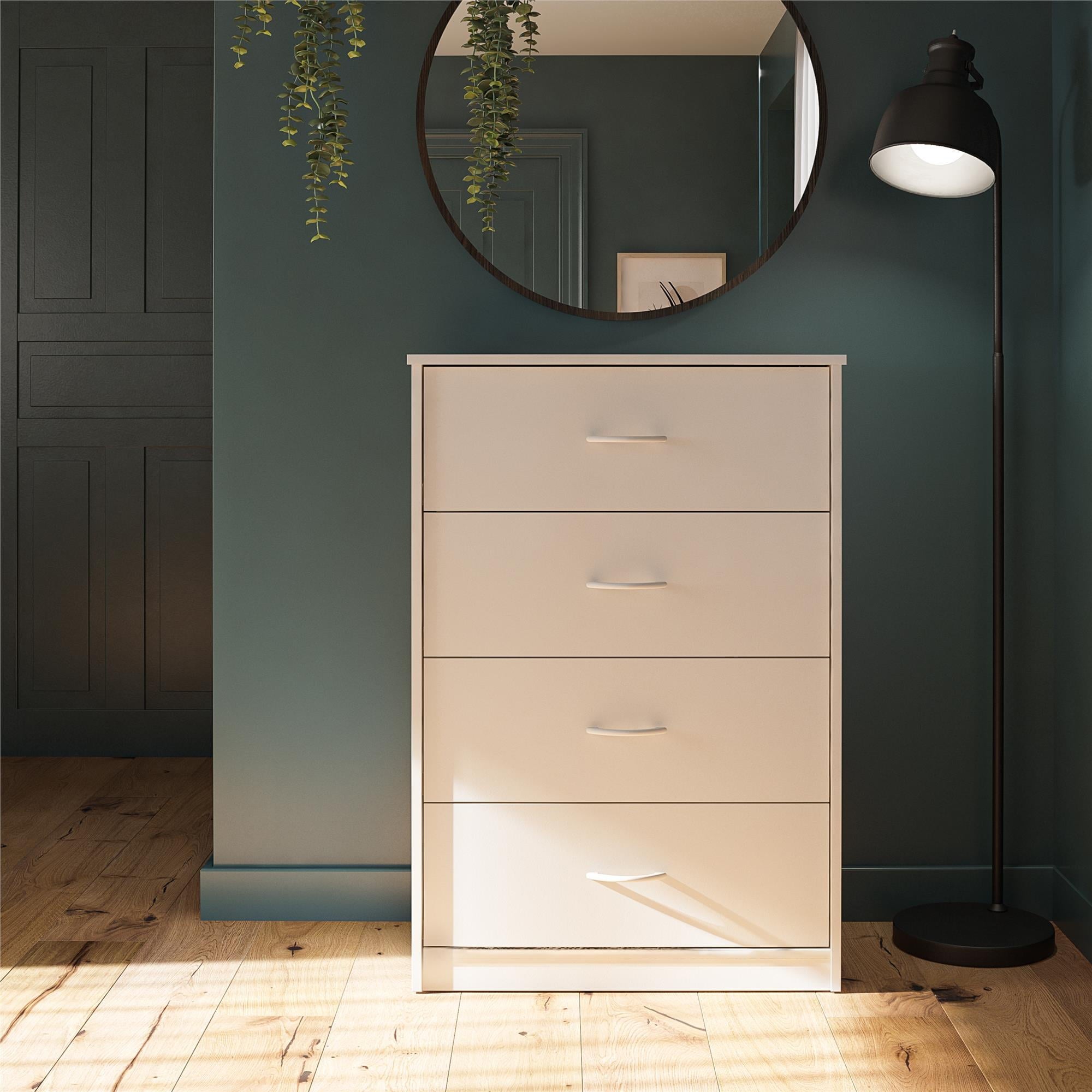 Classic 4 Drawer Dresser， White - - 36940900 - Mycitystee