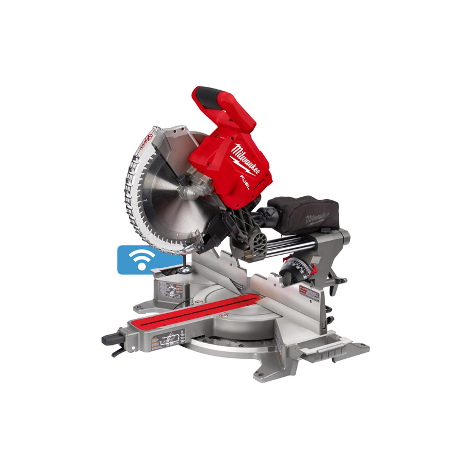 Milwaukee M18 FUEL 18 V 12 in. Cordless Brushless Dual-Bevel Sliding Compound Miter Saw Tool Only - Mycitystee