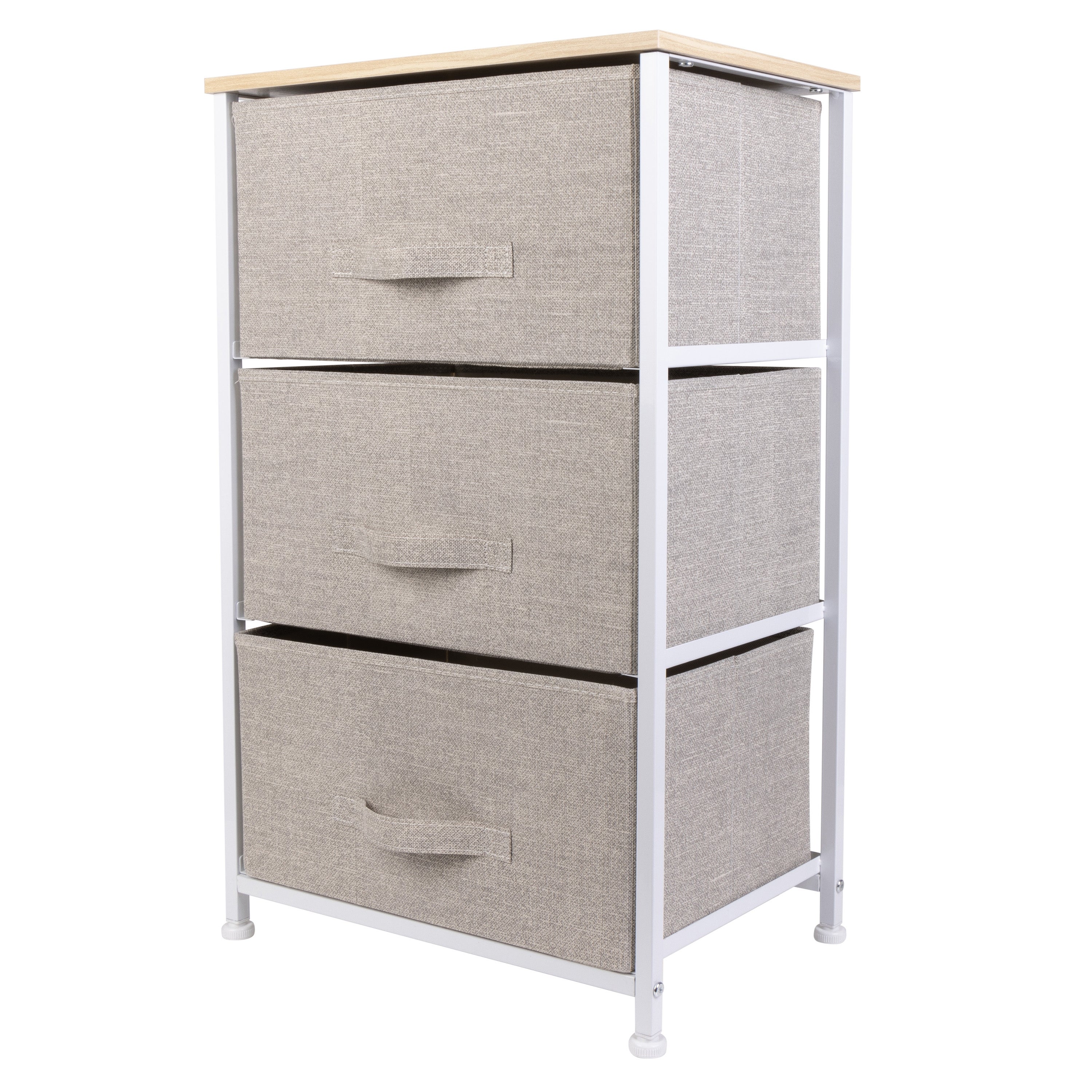 Simplify 3 Drawer Storage Chest in Beige - - 32040692 - Mycitystee