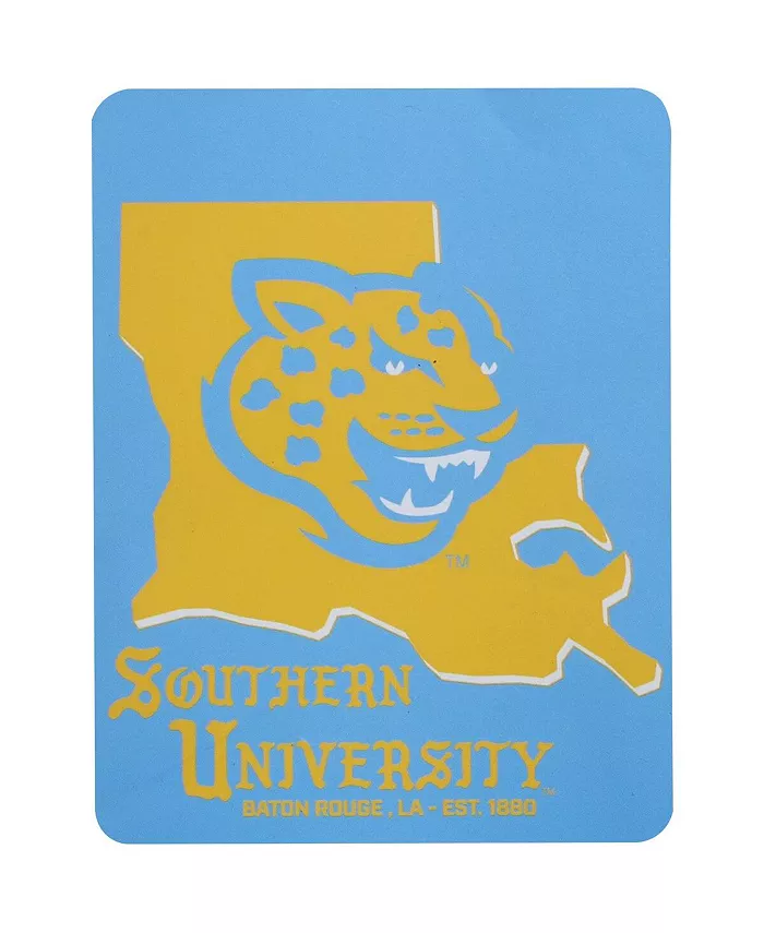 Northwest Company The Southern University Jaguars 60'' x 46'' Micro Raschel Throw Blanket - Mycitystee