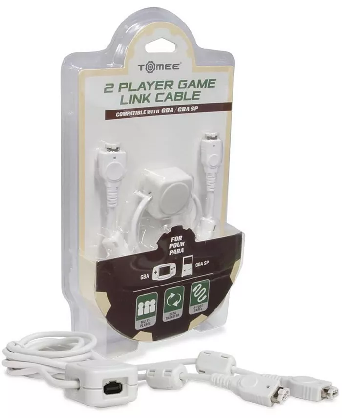 TOMEE GameBoy Advance SP GameBoy Aavance 2 Player Link Cable (- GBA - Mycitystee