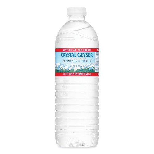Crystal Geyser Alpine Spring Water， 16.9 oz Bottle， 35/Case， 54 Cases/Pallet (35001) - Mycitystee