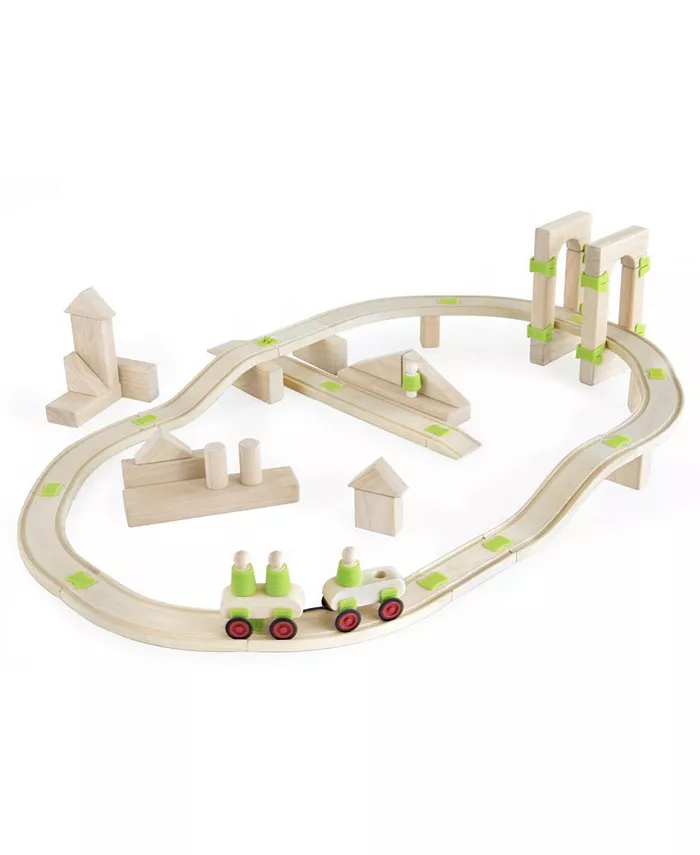 Guidecraft Block Science Foundation Set A  - 55 Pcs - Mycitystee