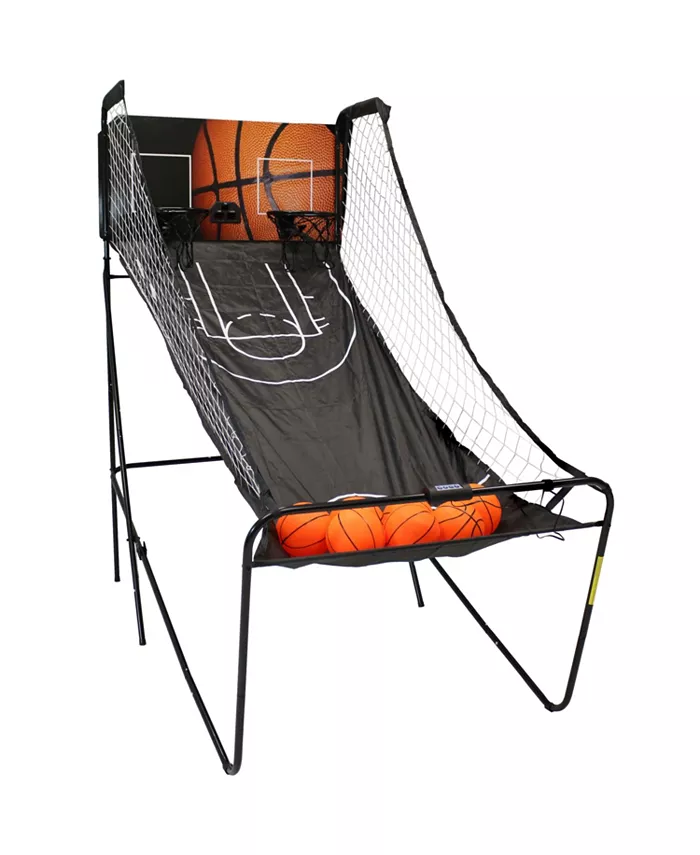 Sunnydaze Decor 81 in Folding Indoor 2-Player Arcade Basketball Game with Scorer - Mycitystee