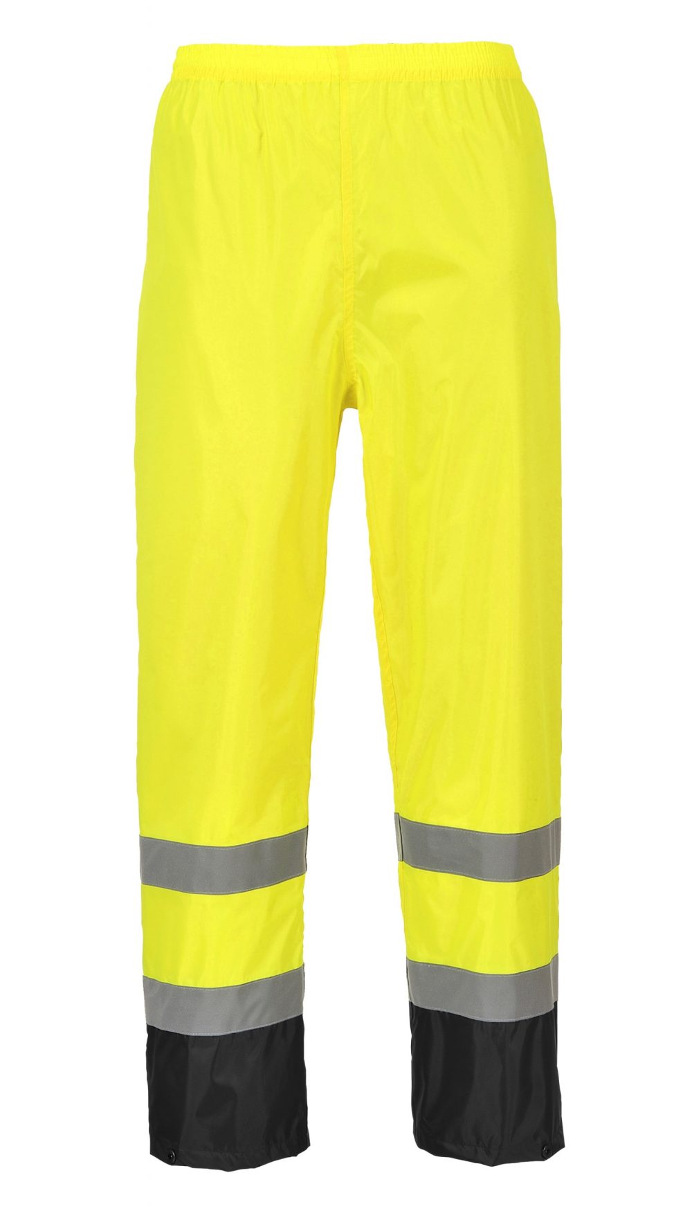 Yellow/Black Hi-Vis Classic Contrast Rain Pants - 4XL - Mycitystee