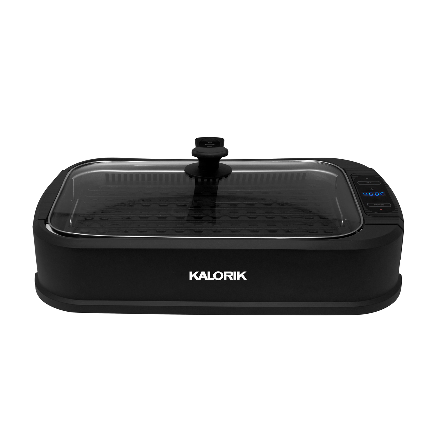 Kalorik Black Stainless Steel Indoor Grill 21.23 sq ft - Mycitystee