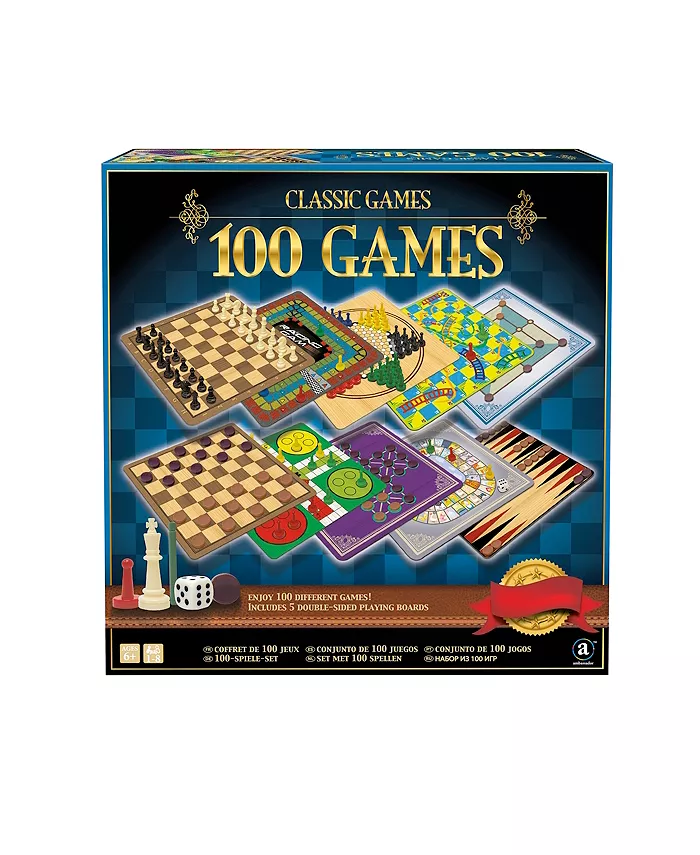 Merchant Ambassador 100 Games Classic Games Collection - Mycitystee