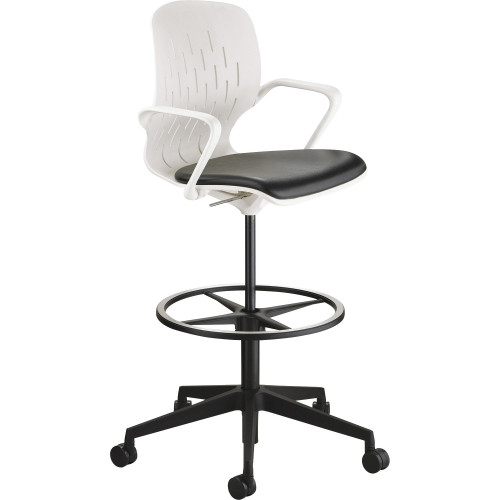 Safco Shell Extended-Height Chair (7014WH) - Mycitystee