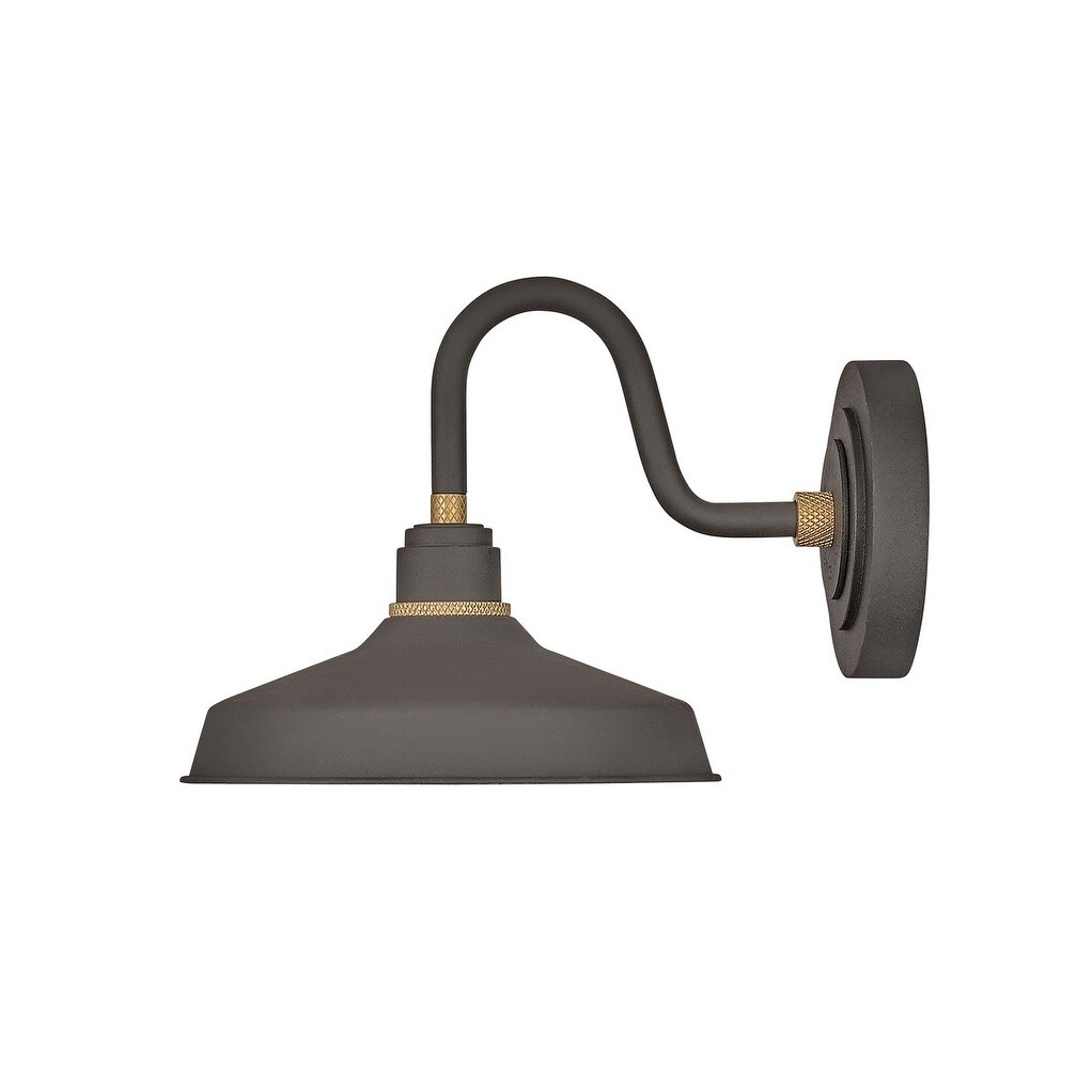 Hinkley Foundry 1-Light Outdoor Wall Mount Lantern in Museum Bronze Shopping - The Best Deals on Outdoor Barn Lights | 31585667 - Mycitystee