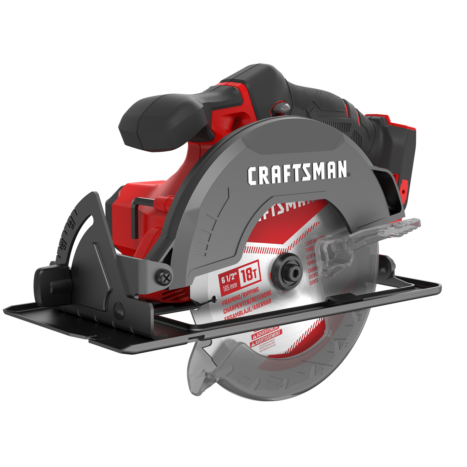 Craftsman V20 6-1/2 in. Cordless Circular Saw Tool Only - Mycitystee