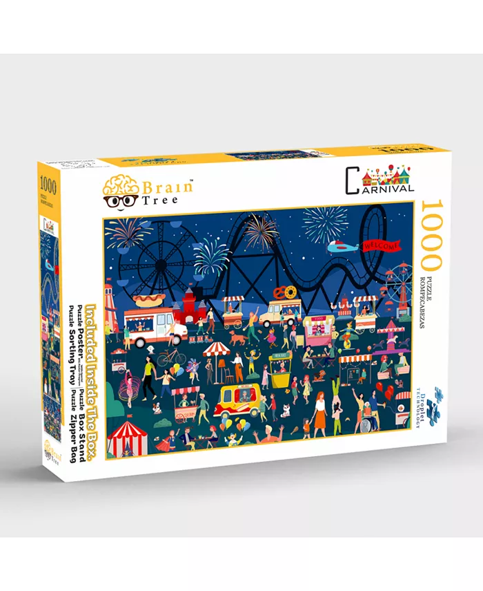 Brain Tree Games Carnival 1000 Piece Jigsaw Puzzle - Mycitystee