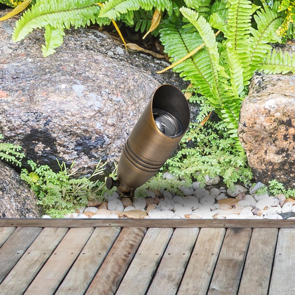 Juniper Supply Spot Light 3W 8.5H in Cast Brass Finish - Mycitystee