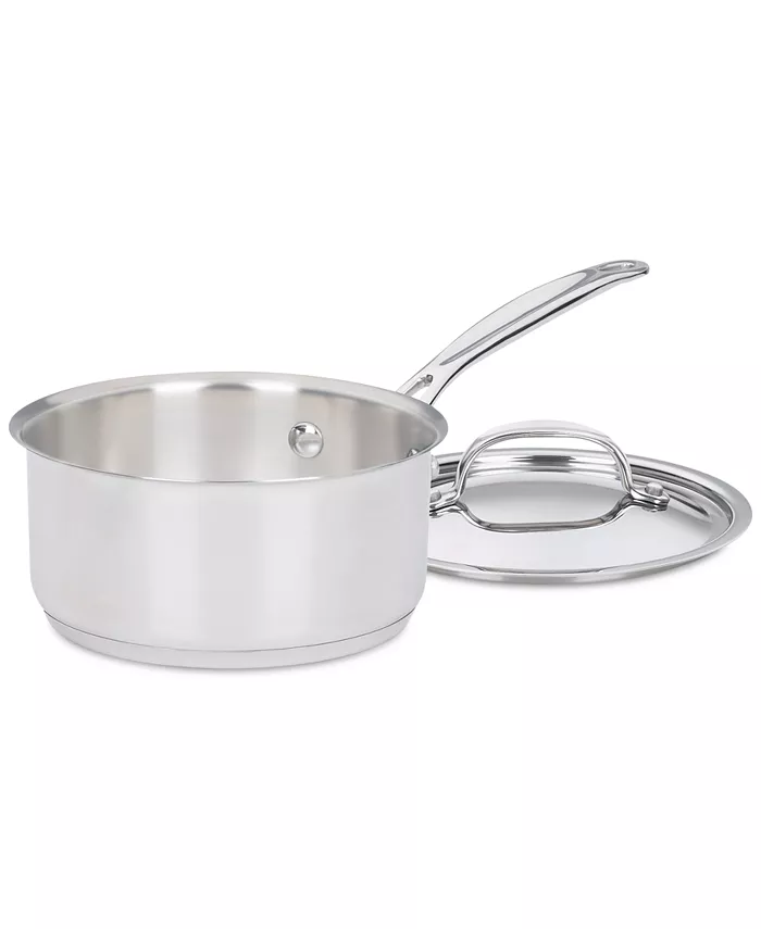 Cuisinart Chef's Classic? Stainless Steel 1-Qt. Covered Saucepan - Mycitystee