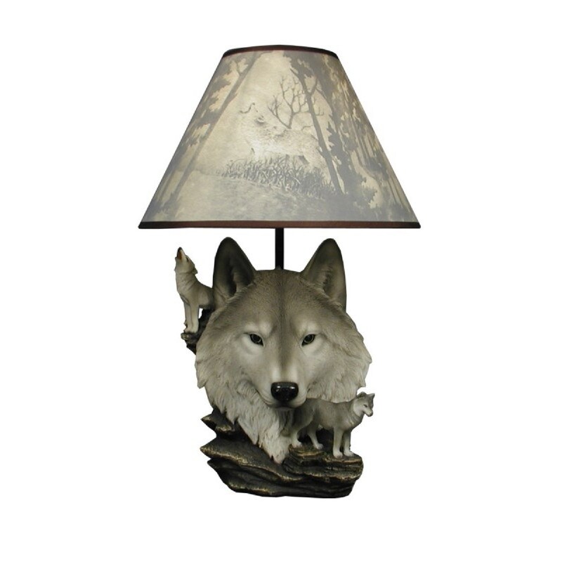 Lamp (Moon Call Wolf Head) (20