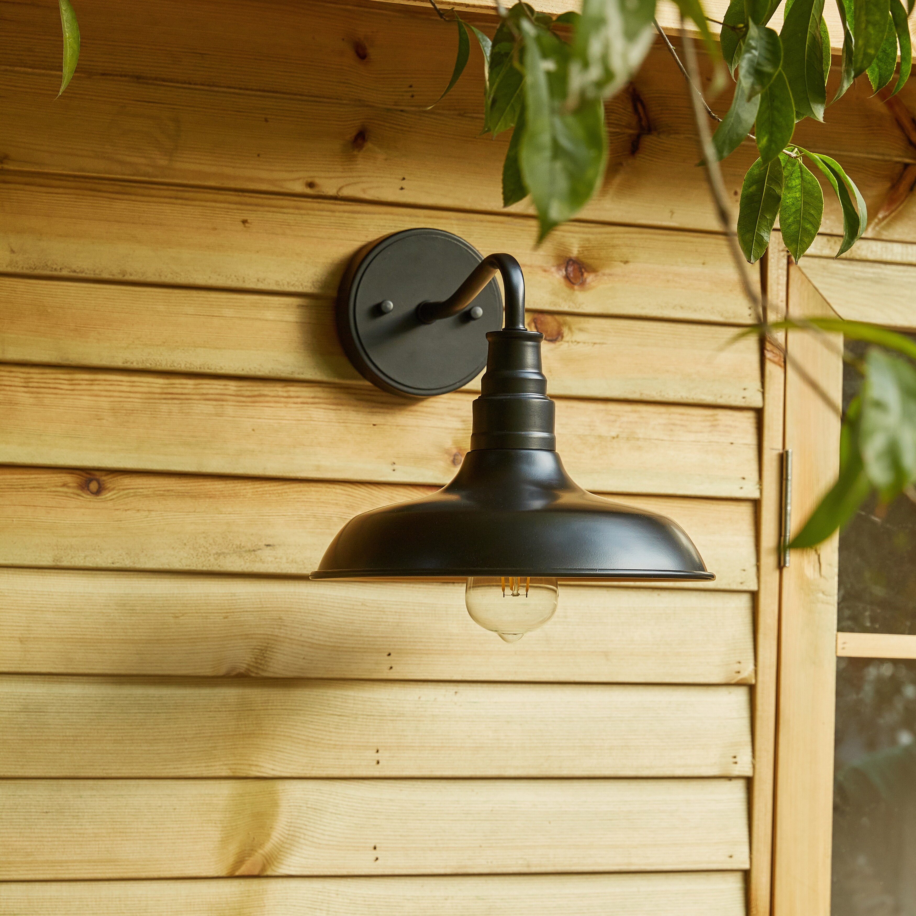 1-light Outdoor Wall Lantern Matte Black Lighting Shopping - The Best Deals on Outdoor Wall Lanterns | 39368003 - Mycitystee