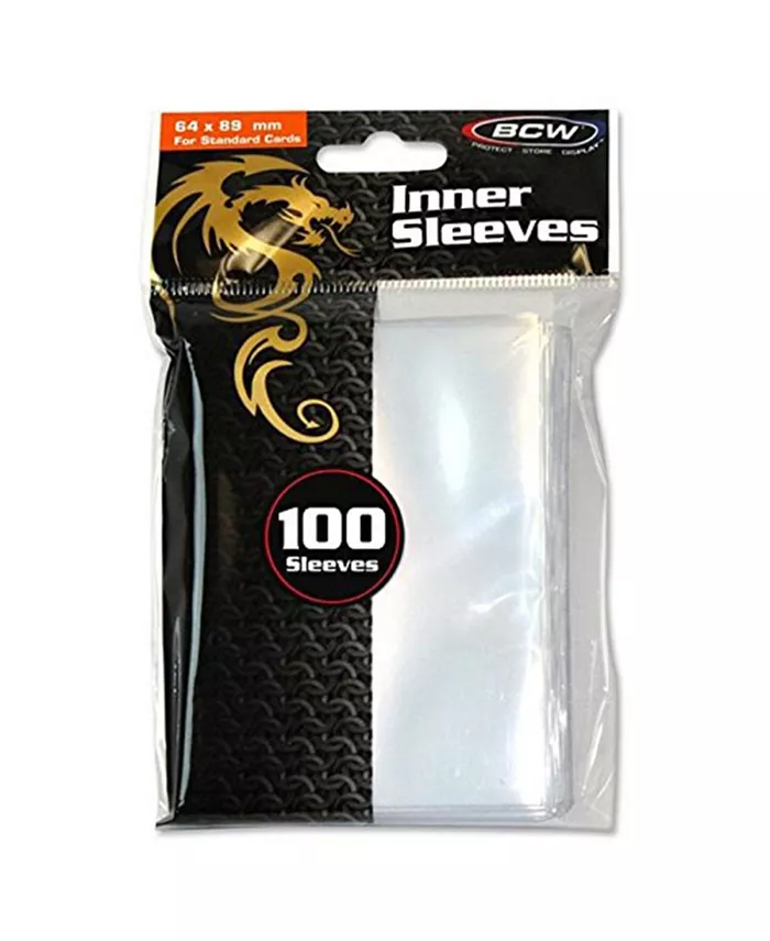 BCW Supplies BCW 64x89mm Inner Sleeves 100 count - Mycitystee