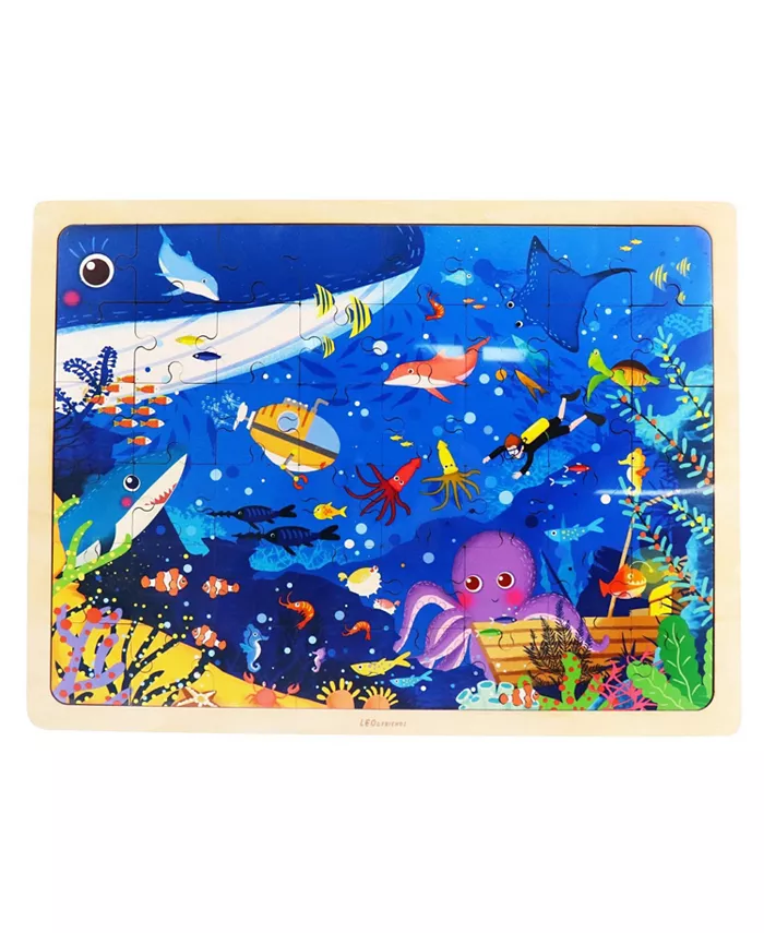 Leo Friends Underwater Kid's Puzzle - Mycitystee