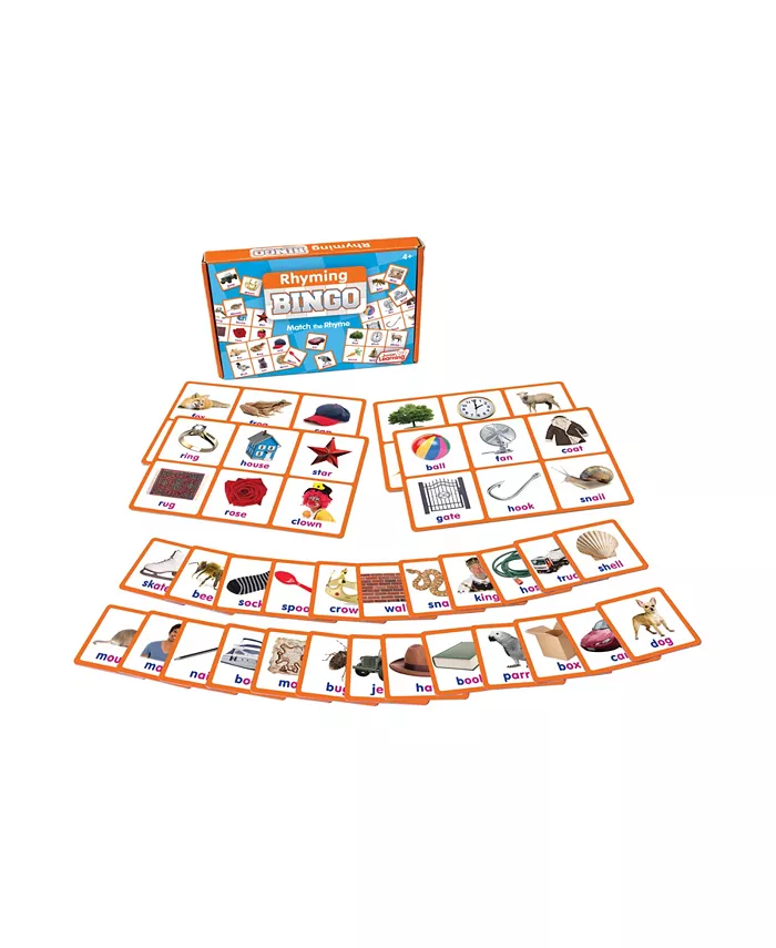 Junior Learning Rhyming Bingo Learning Educational Game - Mycitystee