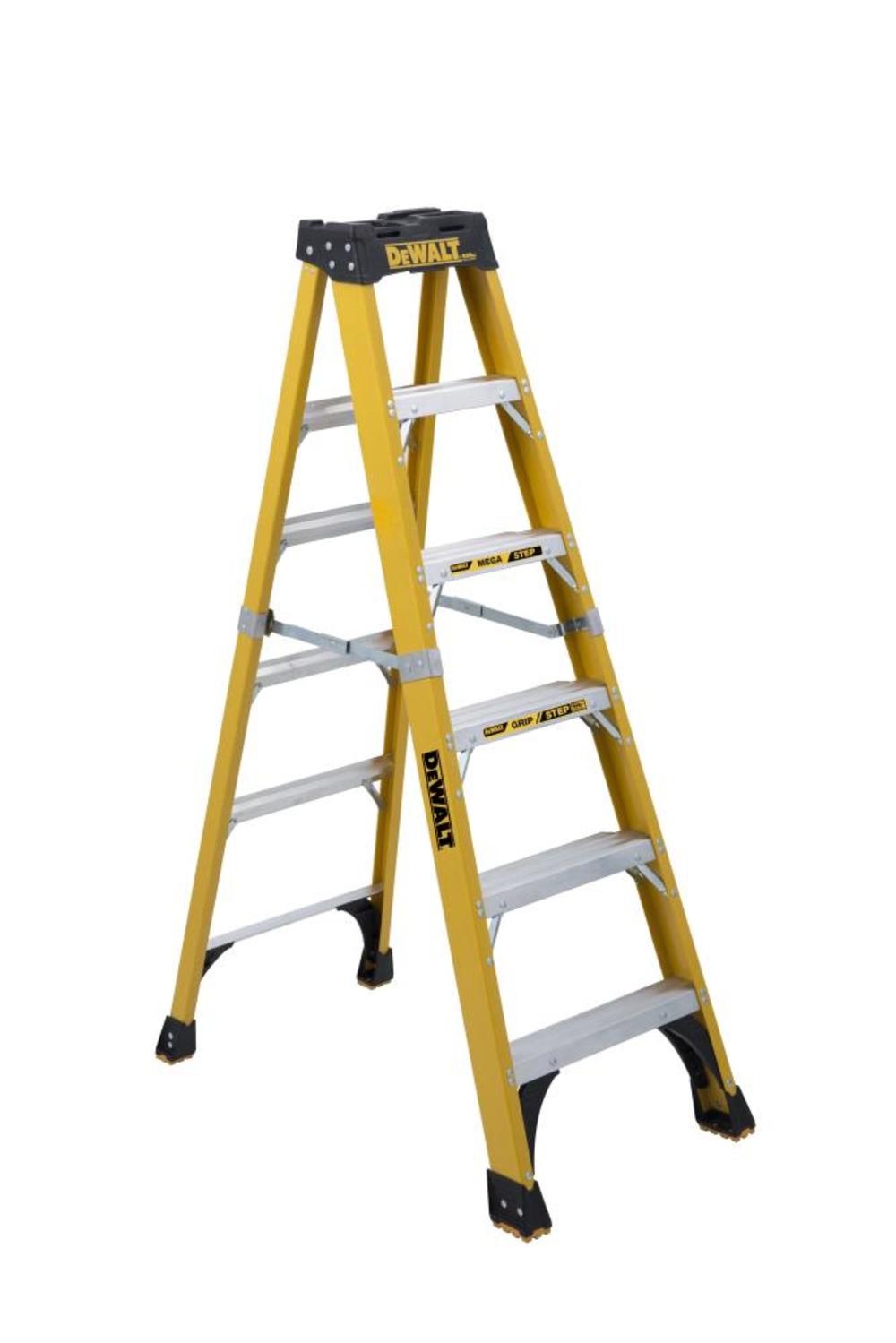 6' Fiberglass Stepladder - Mycitystee