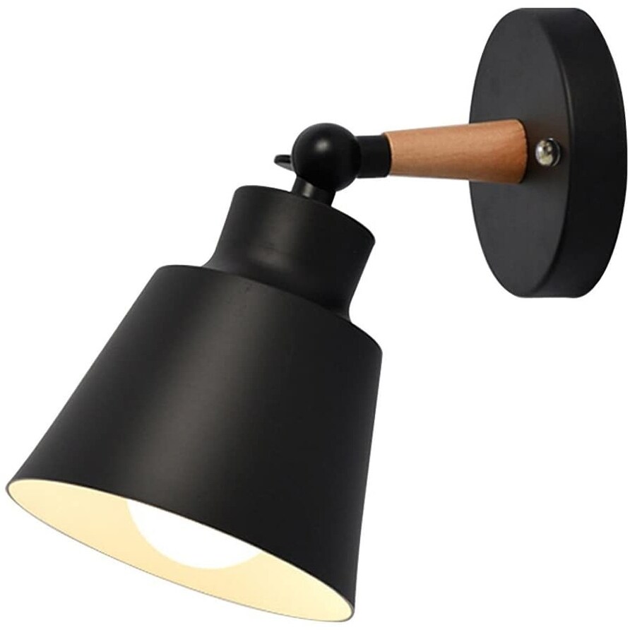 Vintage black wall sconce industrial wall light fixture - Mycitystee