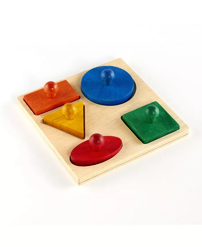 Guidecraft， Inc Guidecraft Geo Puzzle Board - Mycitystee