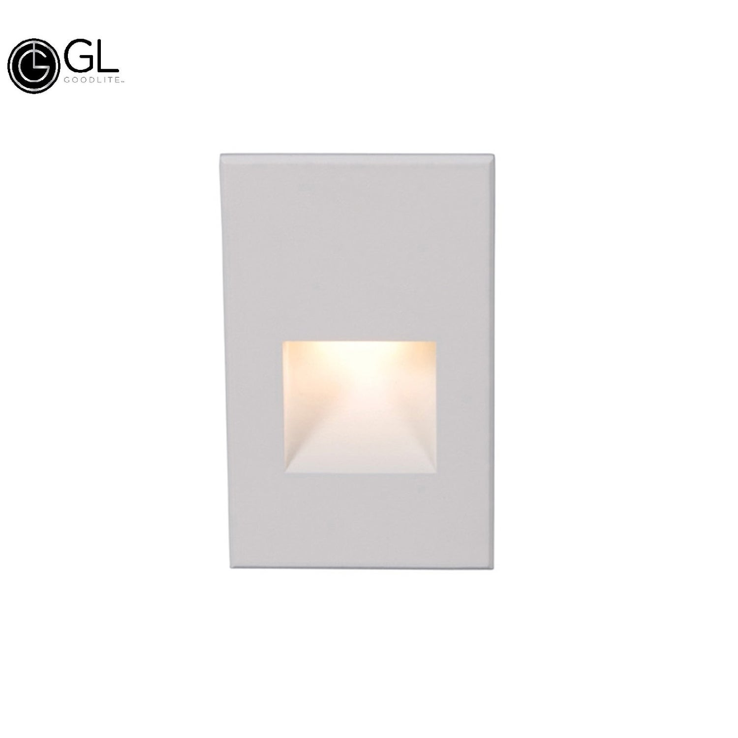 Goodlite Vertical LED Step Light (White) 3W 125 Lumens， Indoor/Outdoor， Dimmeble， Wet Location， (3 Pack) - Mycitystee
