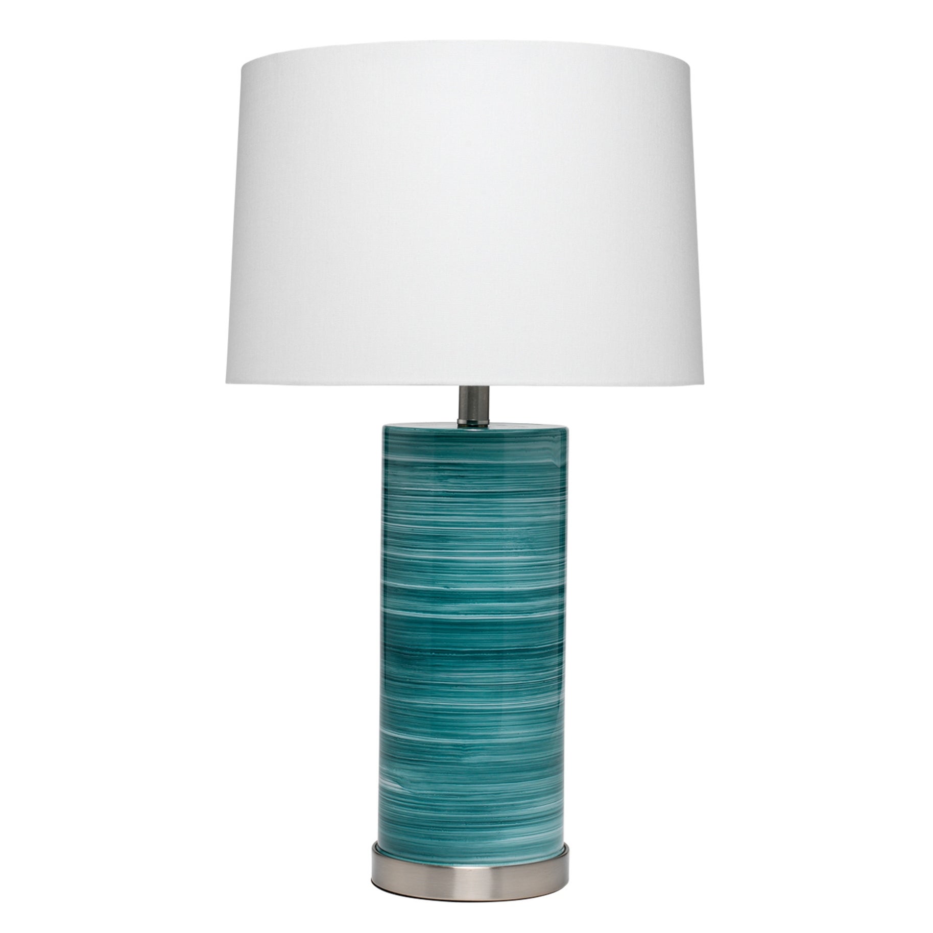 Alden Décor Jackson Hand-Blown Glass Table Lamp - Mycitystee