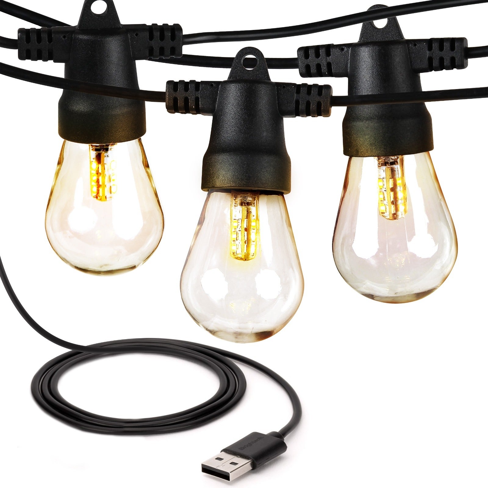 USB Powered 24.5Ft LED String Lights - 2700K - Mycitystee