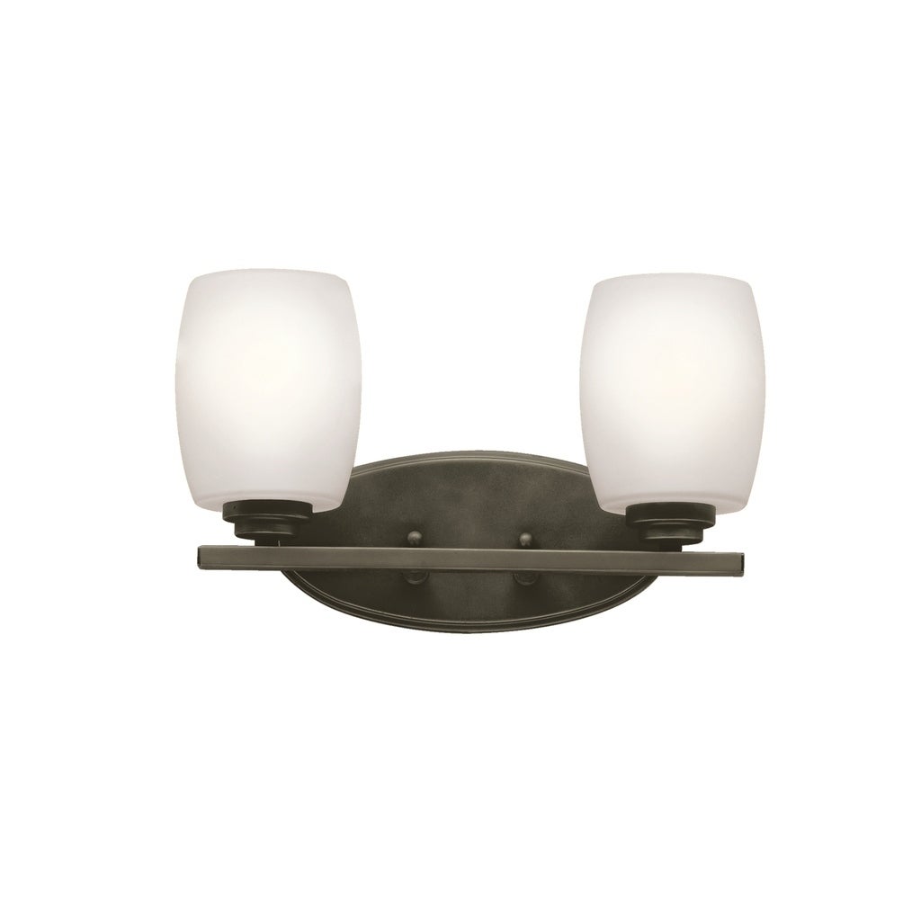 Kichler Lighting Eileen Collection 2-light Olde Bronze LED Bath/Vanity Light - Mycitystee