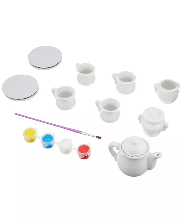 4M Paint Your Own Mini Tea Set - Mycitystee