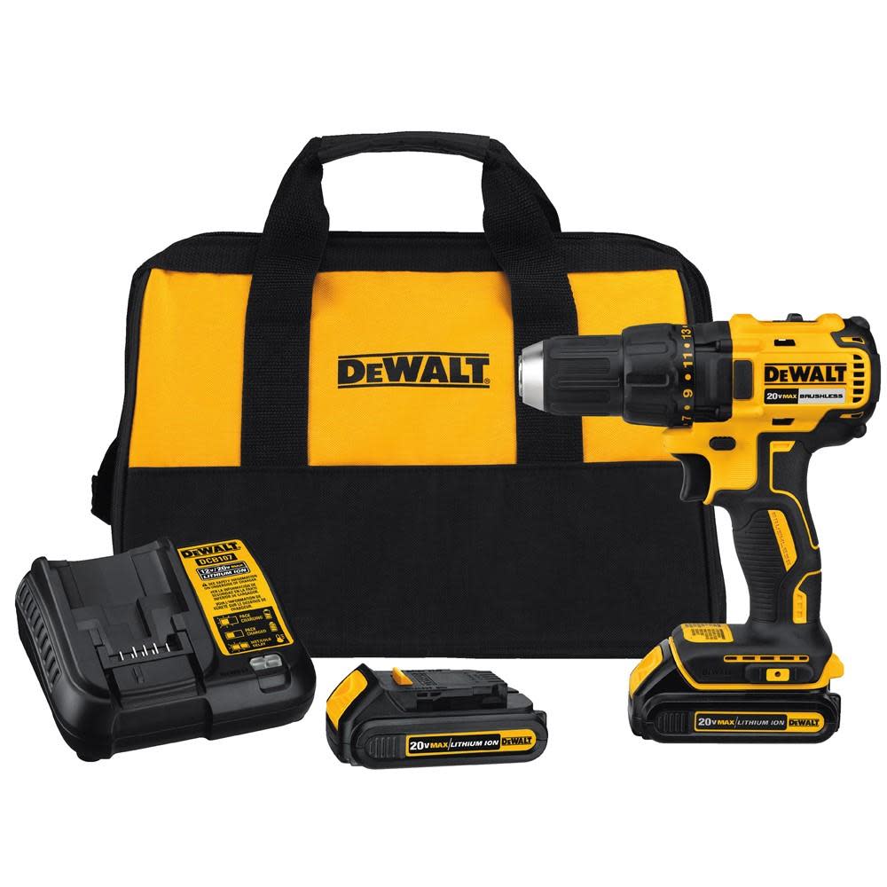 DEWALT 20 V MAX Compact Brushless Drill/Driver Kit DCD777C2 from DEWALT - Mycitystee